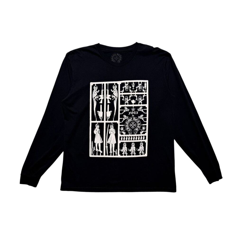 Foti family skulls graphic longsleeve